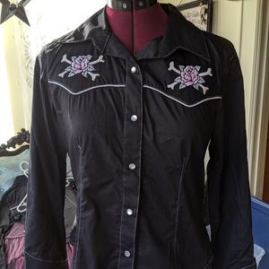 Beauty Fiend Cowgirl button down